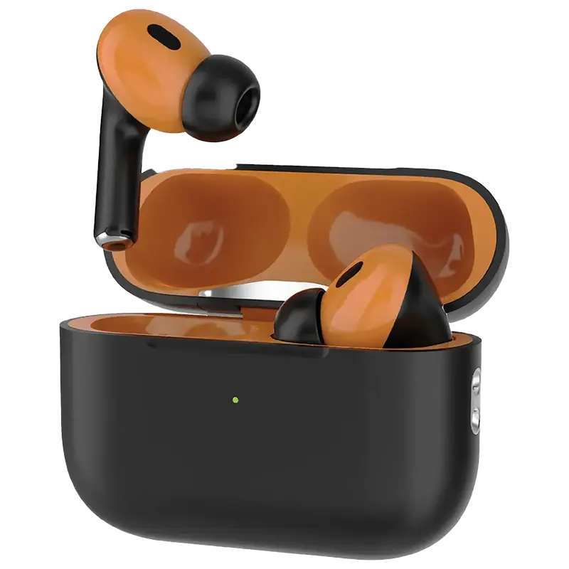 Green Lion 2nd Gen Earbuds Pro2 with ANC Graphite Orange Mascom International.webp